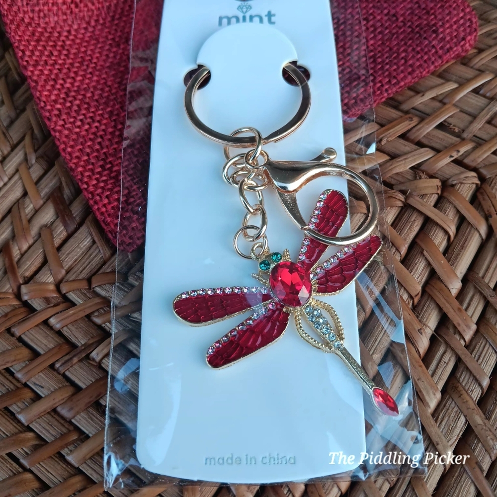 Dragonfly Keychain